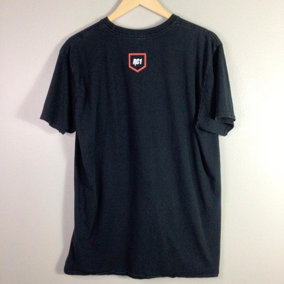RC1 Redcon1 Workout Protein T Shirt Black Red White XL - Picture 4 of 4